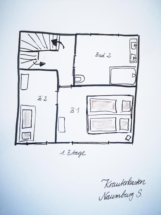 Haus Krauterkasten Naumburg  Kültér fotó
