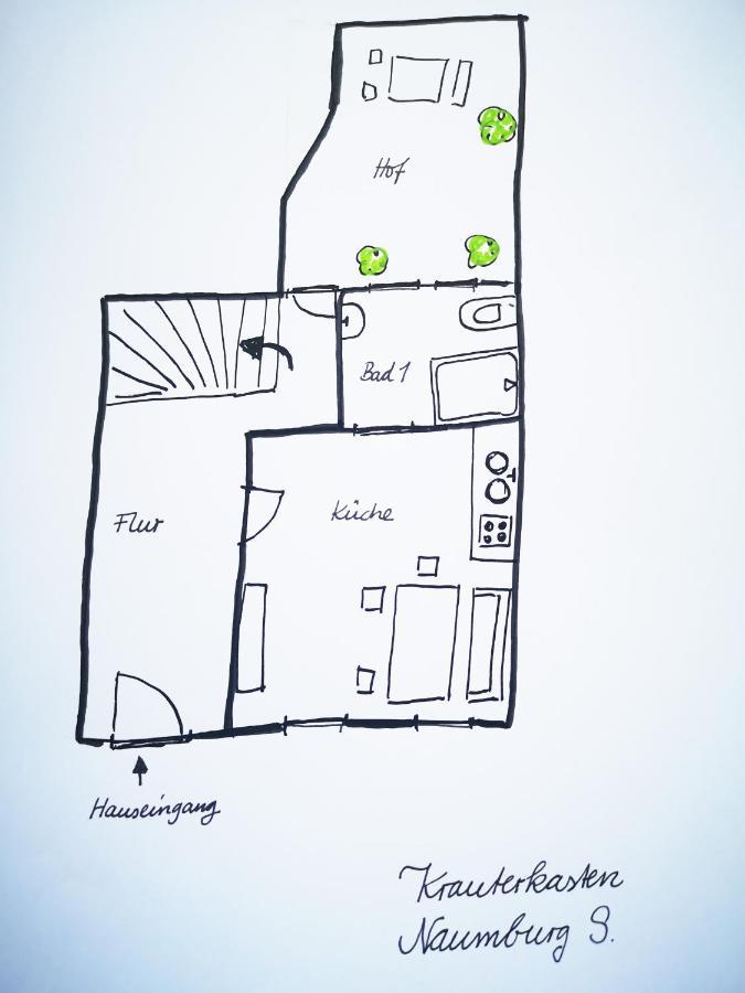 Haus Krauterkasten Naumburg  Kültér fotó